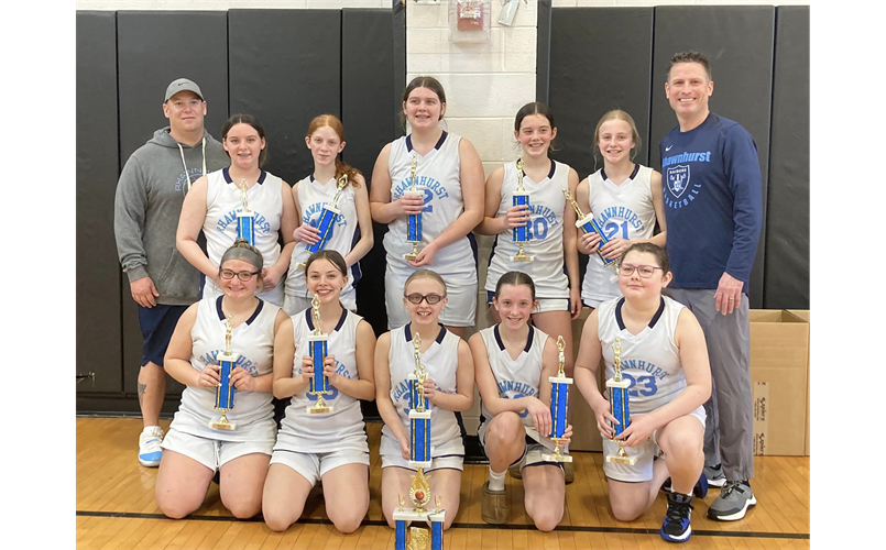 RAA 12U Girls Basketball Champs 2023